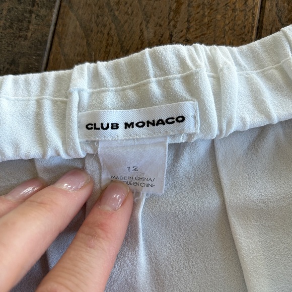 Club Monaco Yandel Off The Shoulder
Crepe Long Sleeve Blouse White Sz 12 - Picture 10 of 14